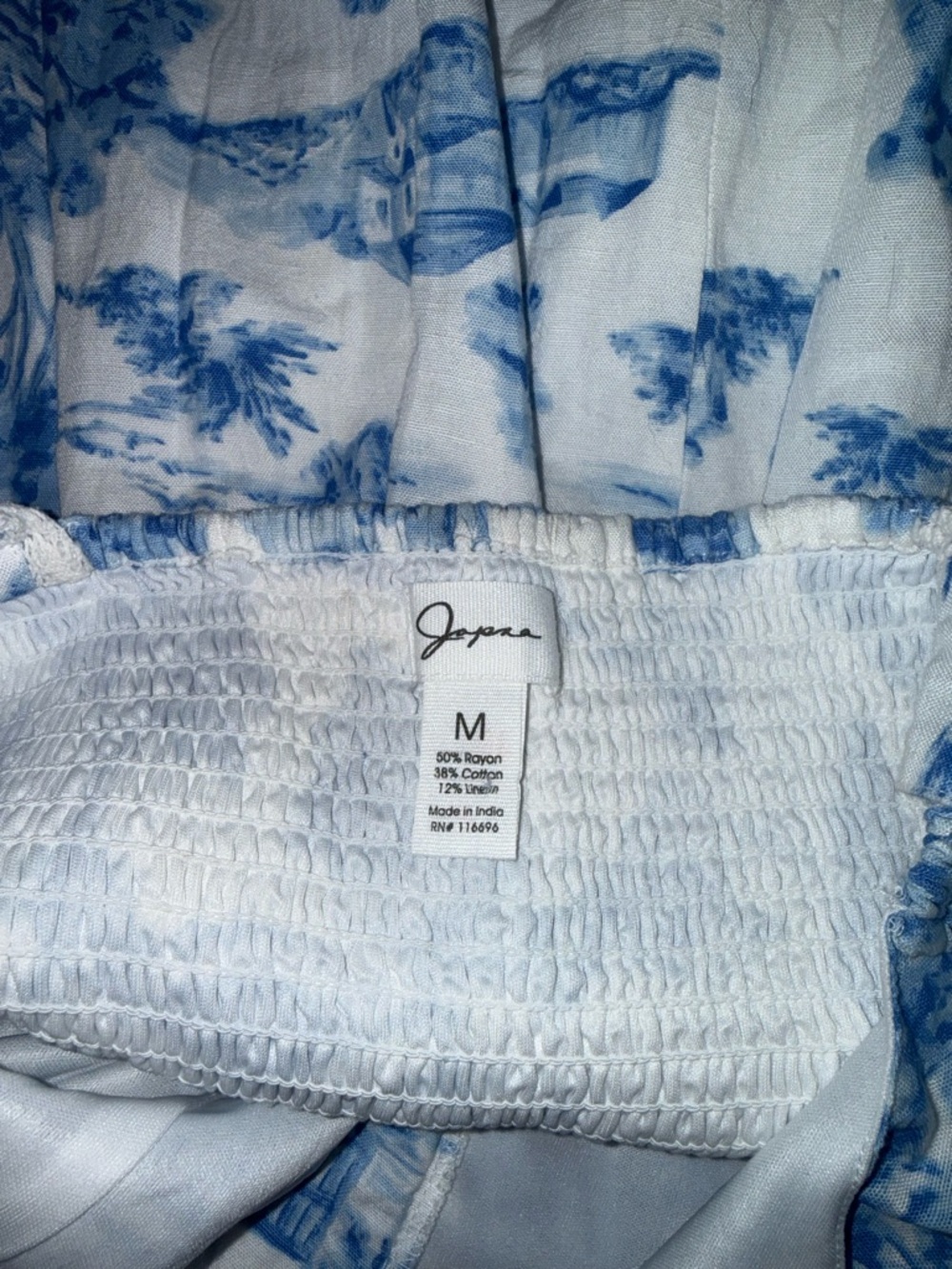 Blue and white dress - Picture 5 of 6